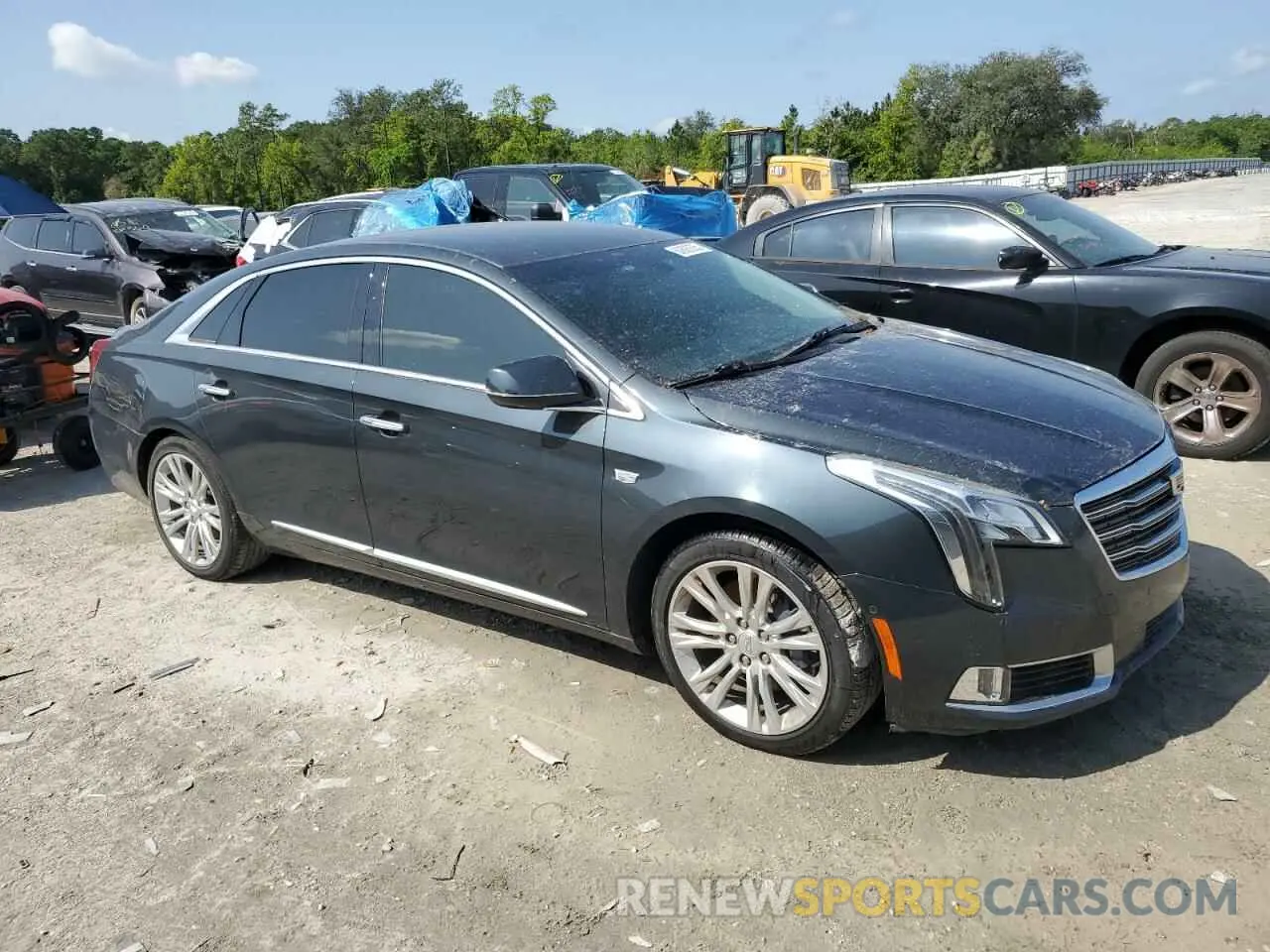 4 fotografías del automóvil dañado 2G61M5S32K9149681 CADILLAC XTS 2019