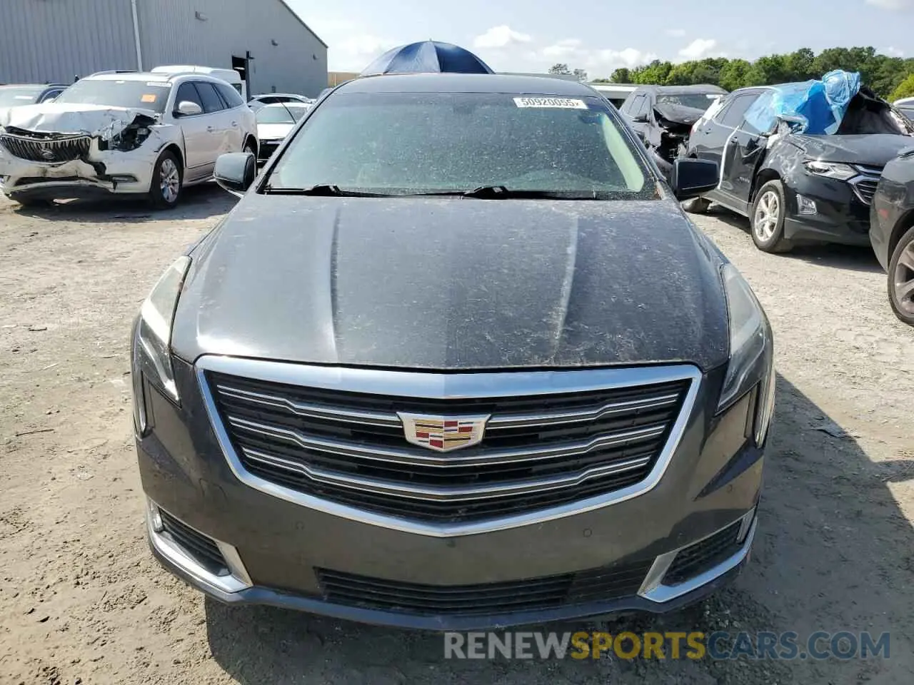 5 fotografías del automóvil dañado 2G61M5S32K9149681 CADILLAC XTS 2019