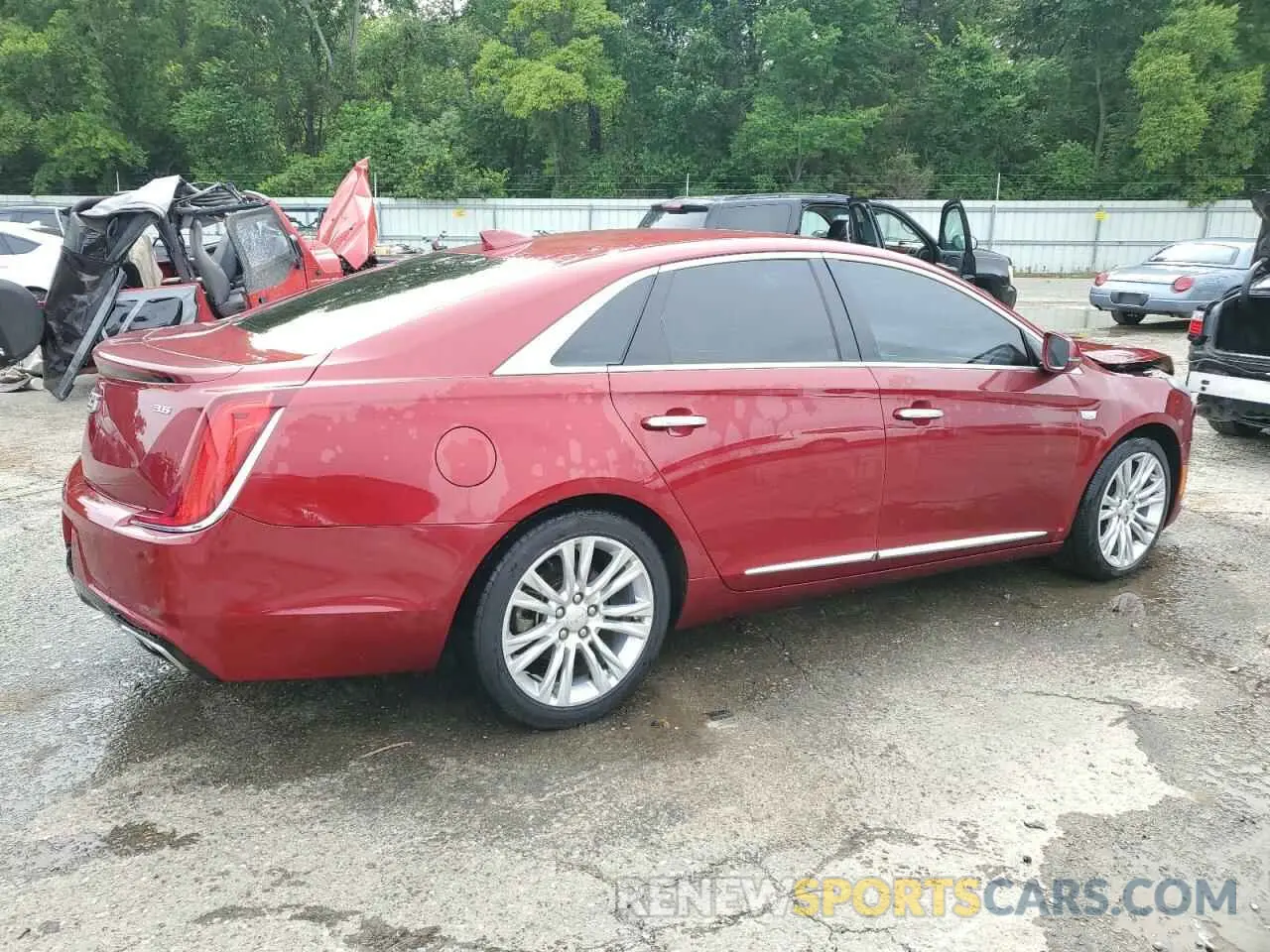 3 fotografías del automóvil dañado 2G61M5S33K9142397 CADILLAC XTS 2019