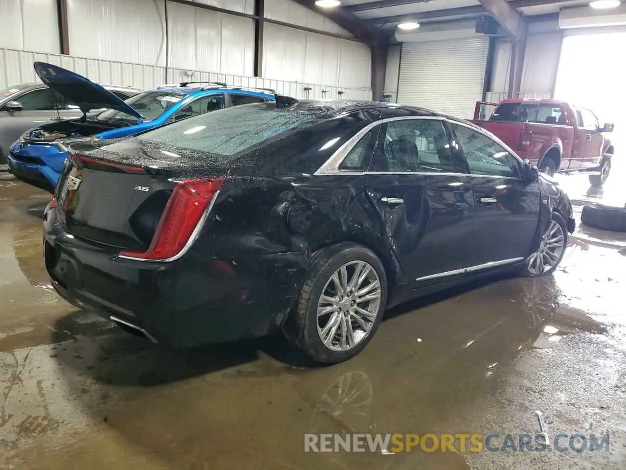 3 fotografías del automóvil dañado 2G61M5S33K9150810 CADILLAC XTS 2019
