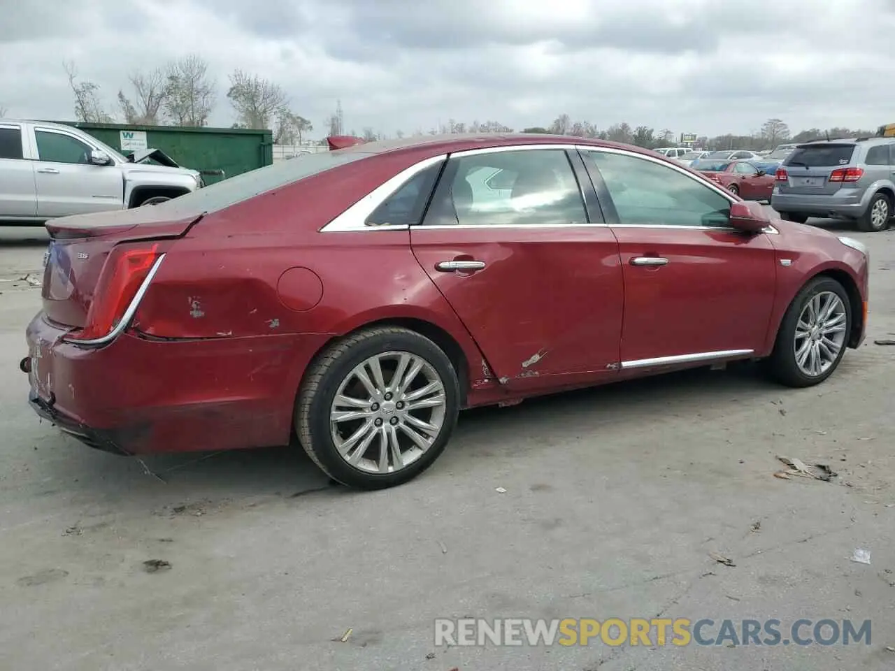 3 fotografías del automóvil dañado 2G61M5S37K9125988 CADILLAC XTS 2019
