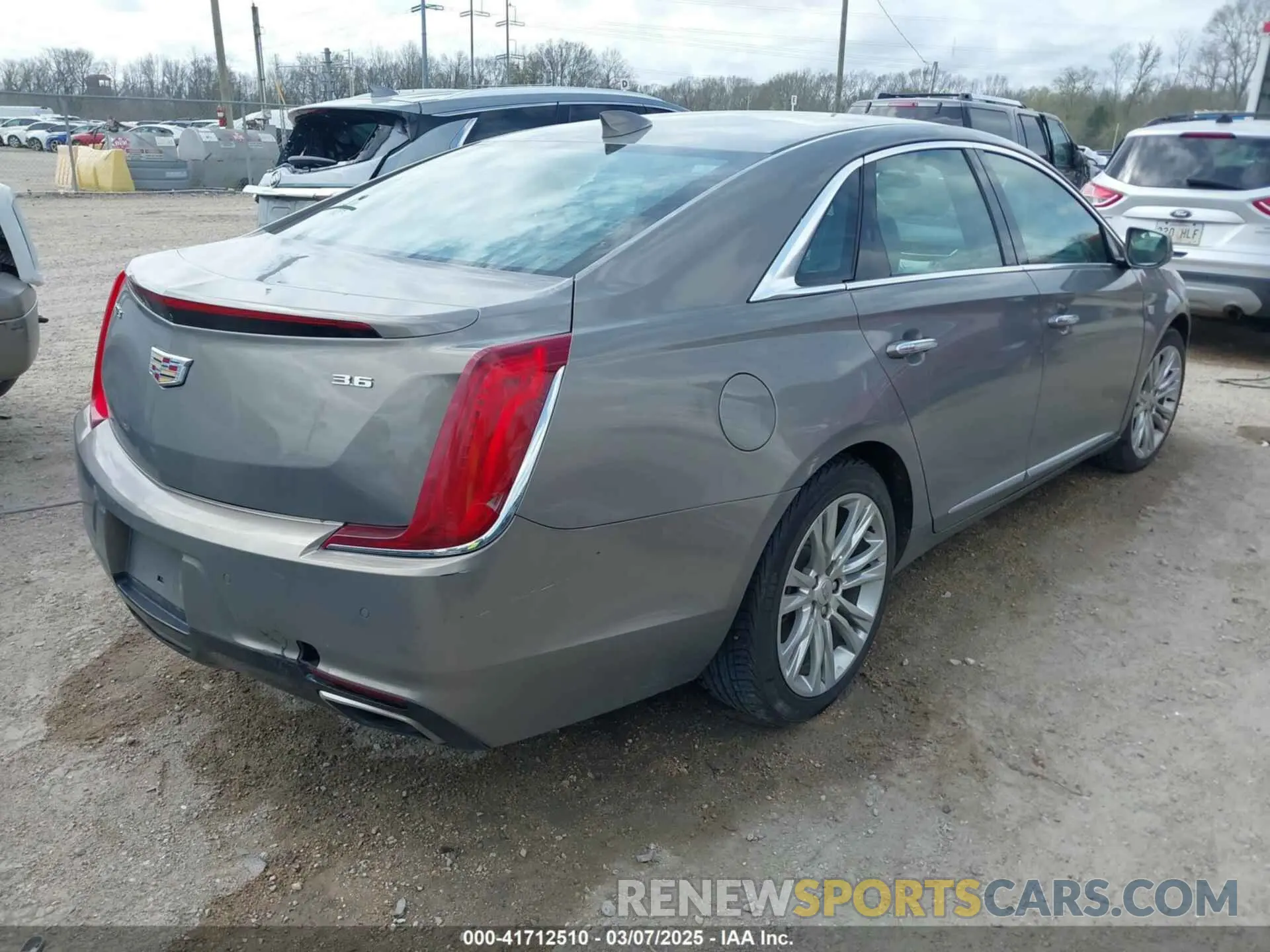 4 fotografías del automóvil dañado 2G61M5S37K9140166 CADILLAC XTS 2019