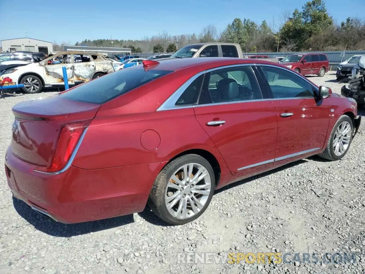 3 fotografías del automóvil dañado 2G61M5S38K9117897 CADILLAC XTS 2019