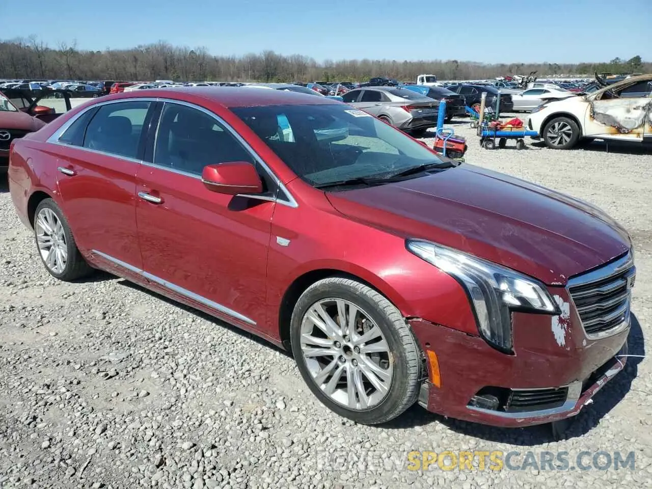 4 fotografías del automóvil dañado 2G61M5S38K9117897 CADILLAC XTS 2019