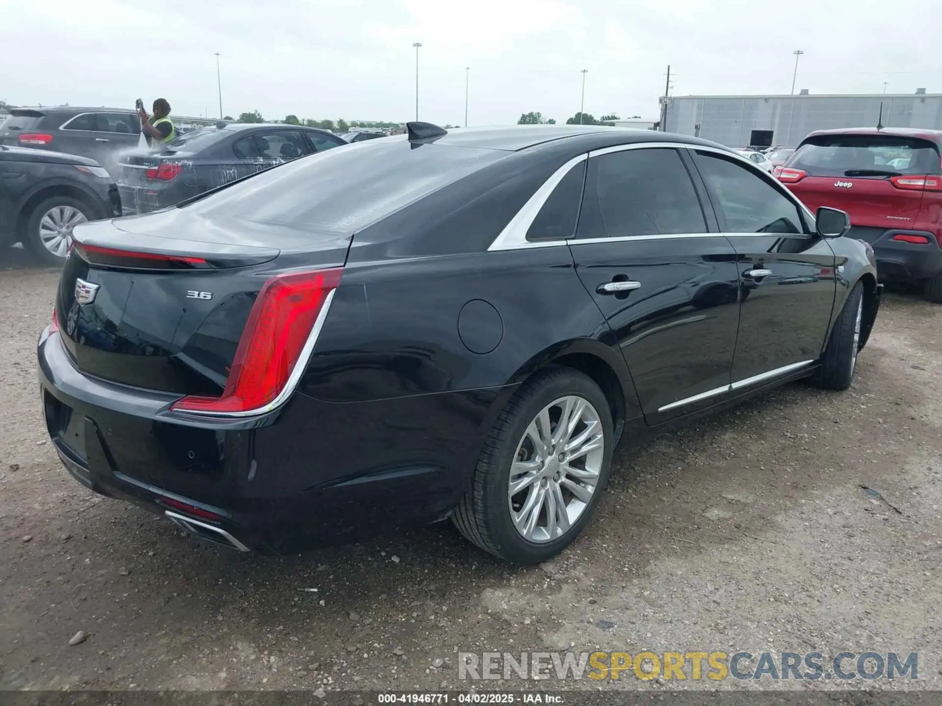 4 fotografías del automóvil dañado 2G61M5S38K9155257 CADILLAC XTS 2019