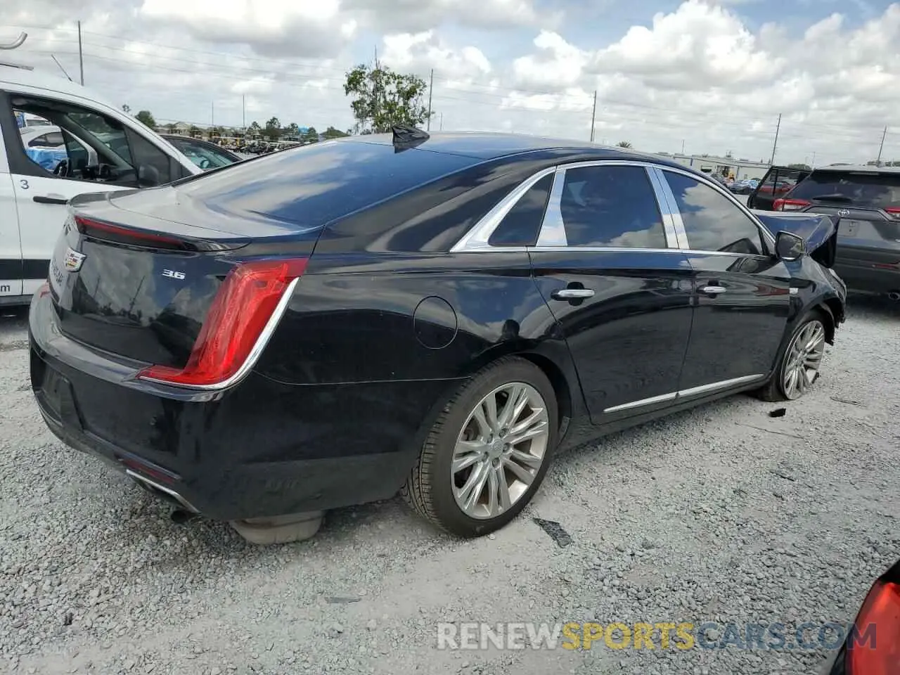 3 fotografías del automóvil dañado 2G61M5S39K9107038 CADILLAC XTS 2019