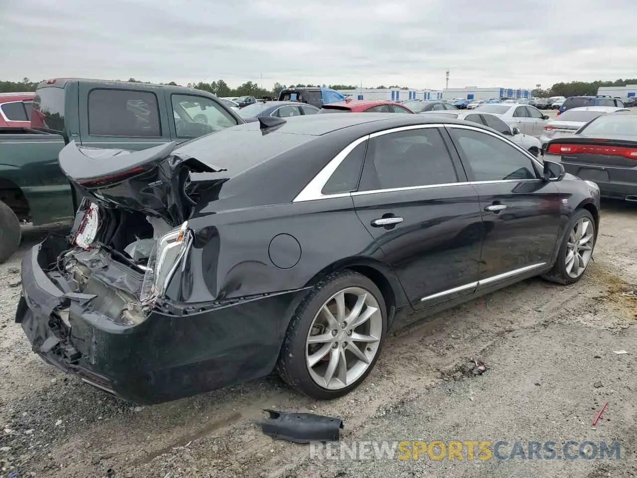 3 fotografías del automóvil dañado 2G61P5S32K9131107 CADILLAC XTS 2019
