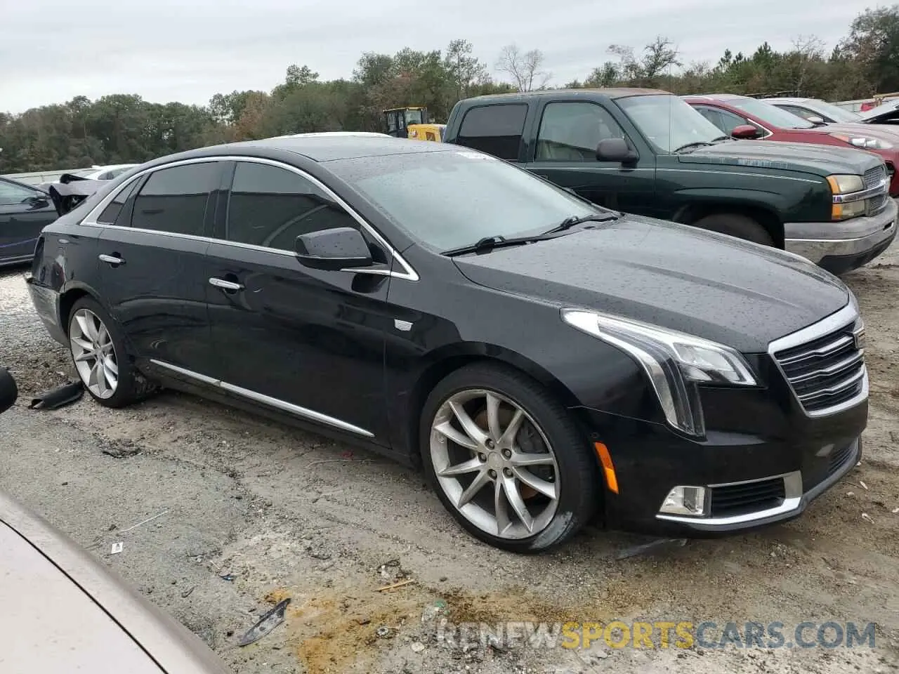 4 fotografías del automóvil dañado 2G61P5S32K9131107 CADILLAC XTS 2019