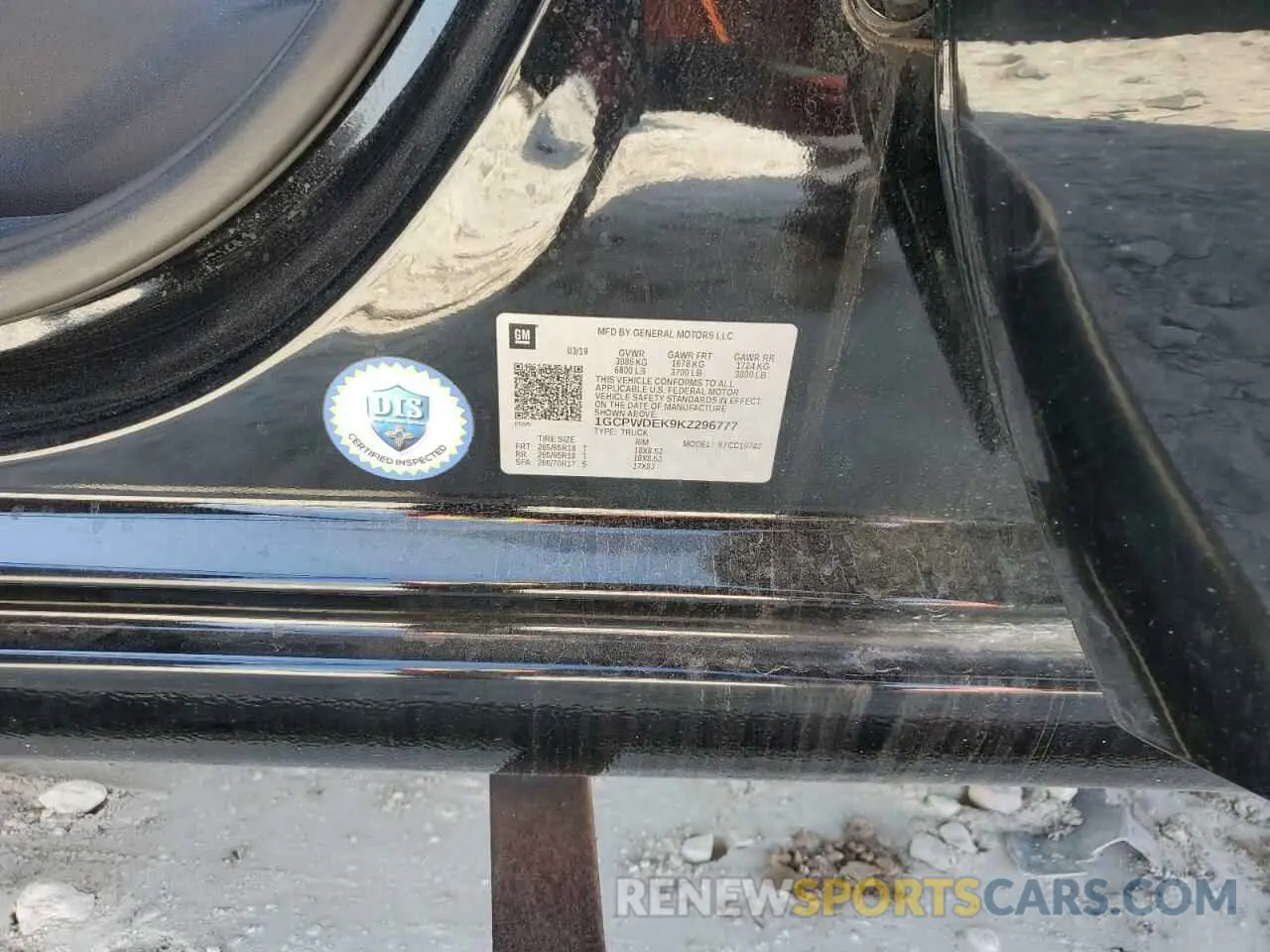 13 fotografías del automóvil dañado 1GCPWDEK9KZ296777 CHEVROLET ALL Models 2019