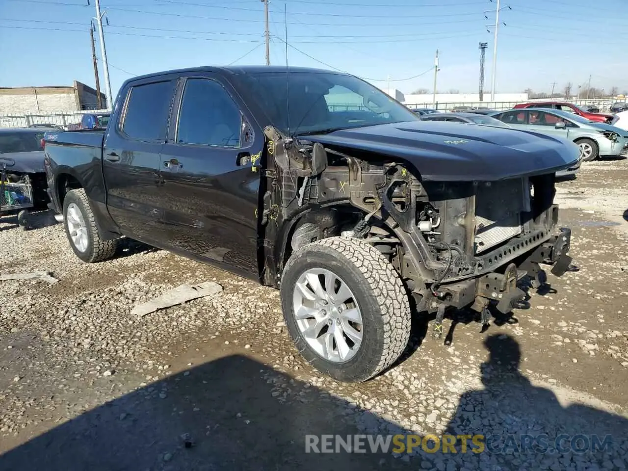 4 fotografías del automóvil dañado 1GCPYBEH7KZ368787 CHEVROLET ALL Models 2019