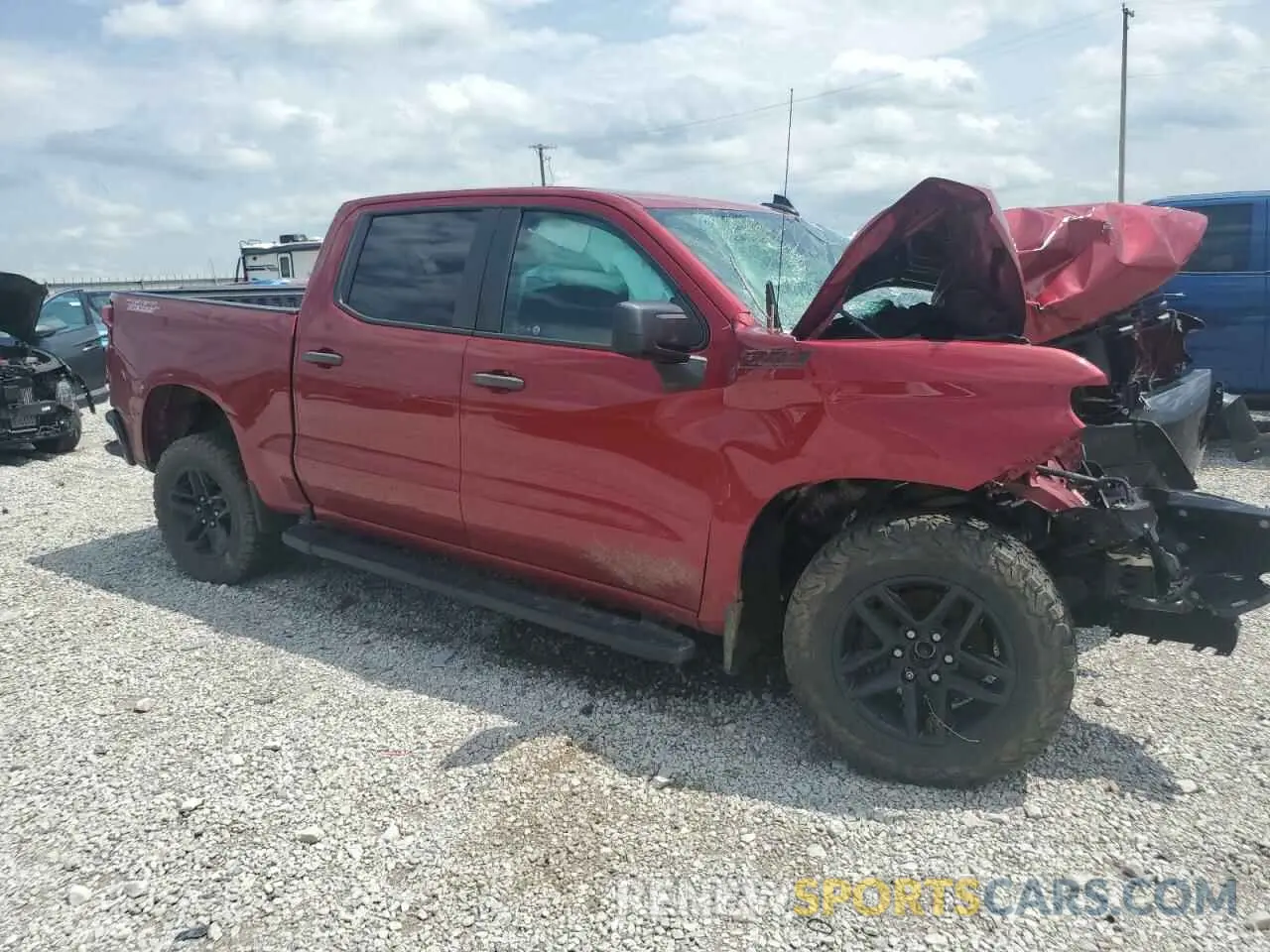 4 fotografías del automóvil dañado 1GCPYCEF7KZ351590 CHEVROLET ALL Models 2019