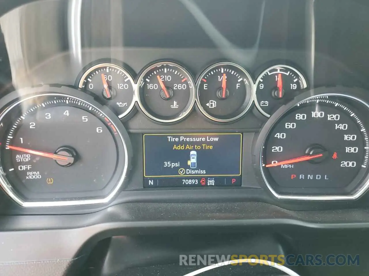 9 fotografías del automóvil dañado 1GCPYFED5KZ332973 CHEVROLET ALL Models 2019