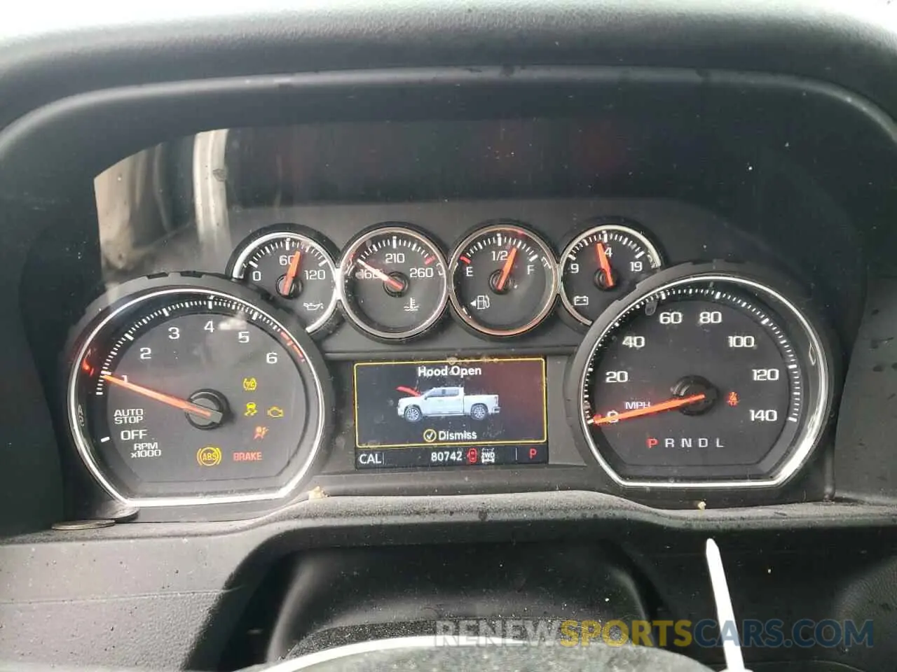 9 fotografías del automóvil dañado 1GCRYDED1KZ245438 CHEVROLET ALL Models 2019