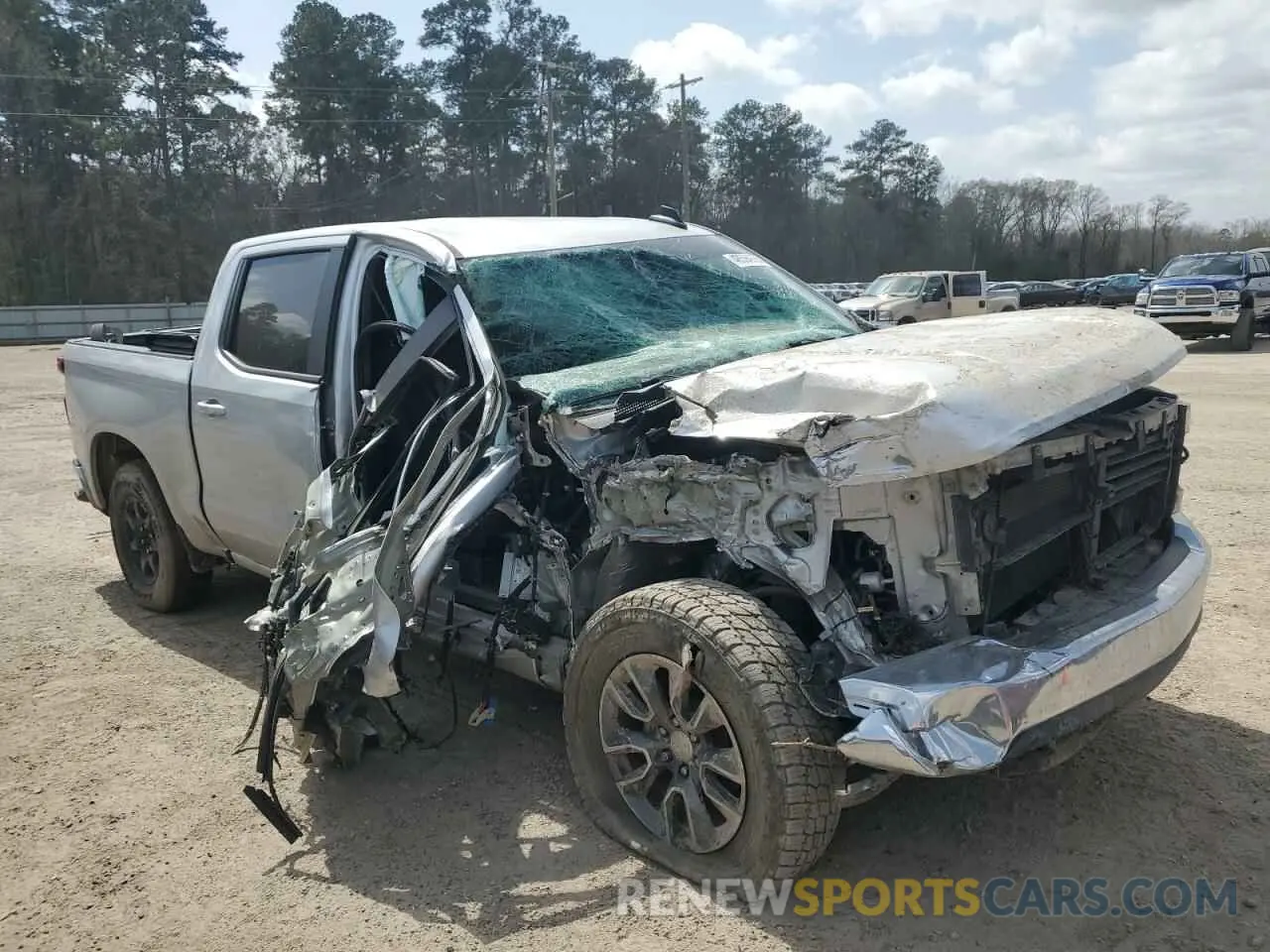 4 fotografías del automóvil dañado 3GCPWCED1KG307718 CHEVROLET ALL Models 2019