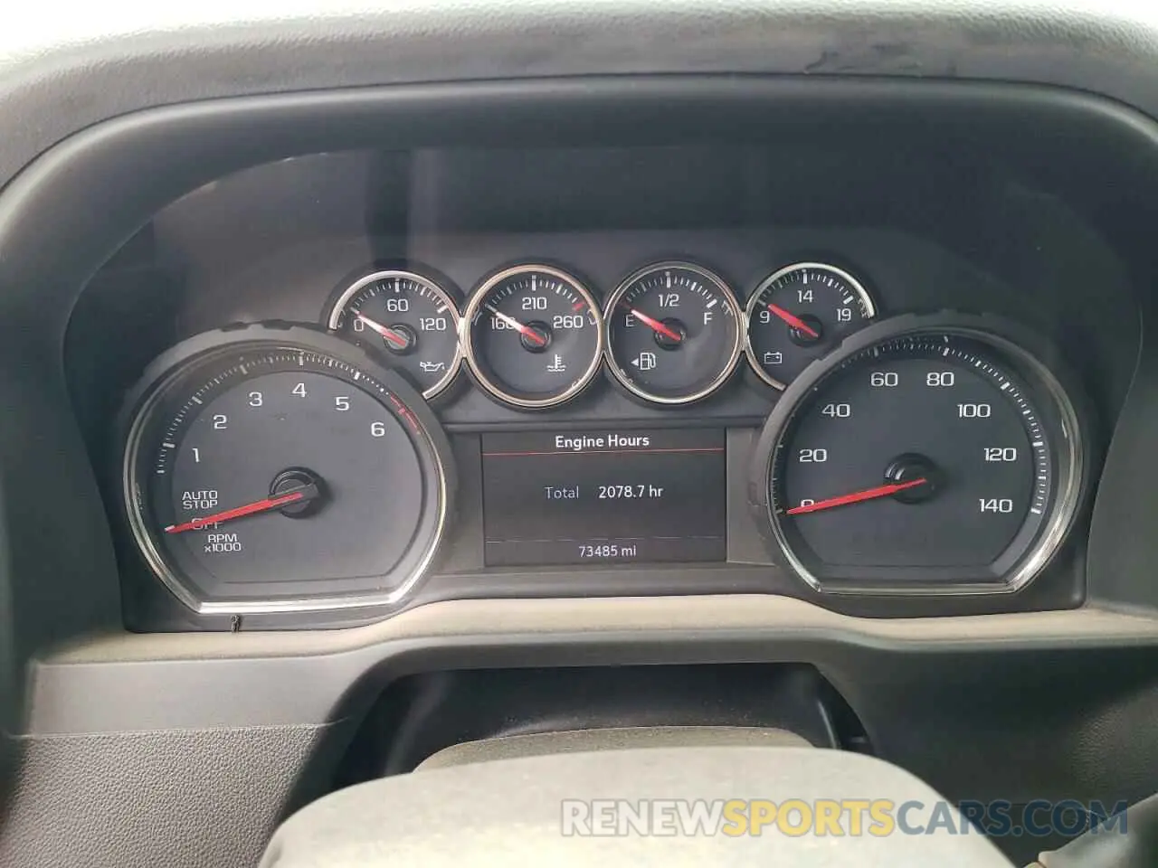 9 fotografías del automóvil dañado 3GCPWCED4KG256411 CHEVROLET ALL Models 2019