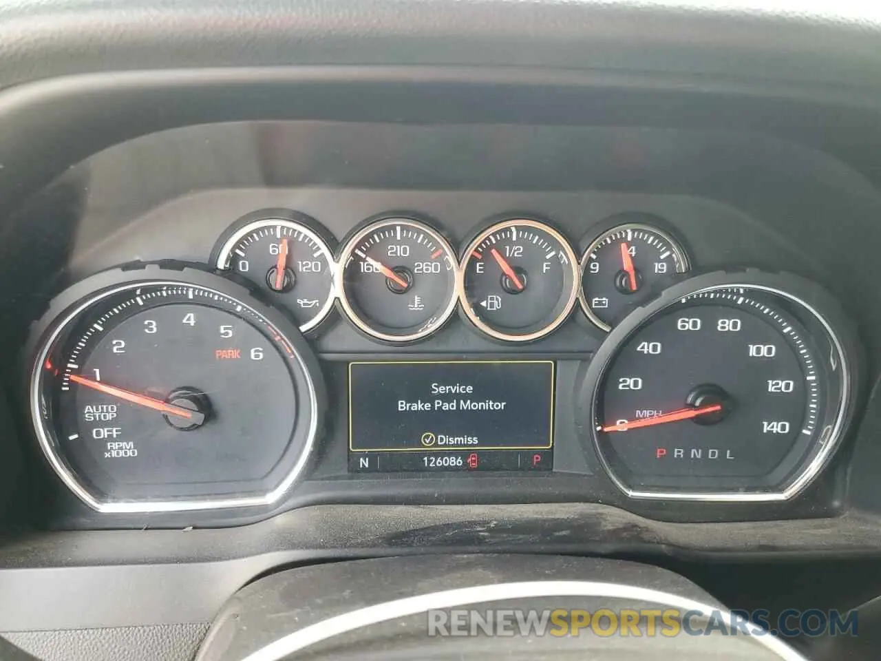 9 fotografías del automóvil dañado 3GCPWDED8KG165941 CHEVROLET ALL Models 2019