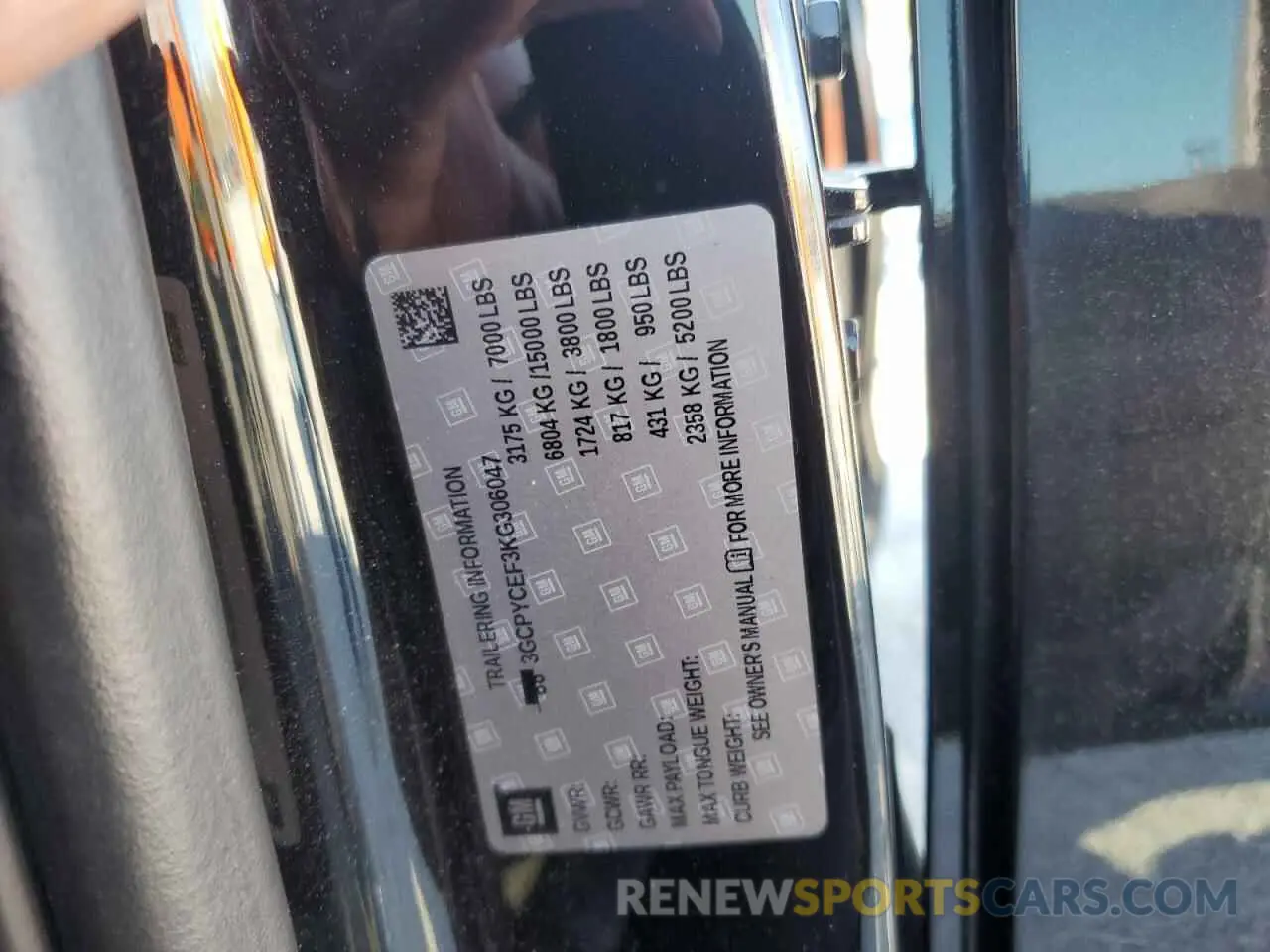 14 fotografías del automóvil dañado 3GCPYCEF3KG306047 CHEVROLET ALL Models 2019