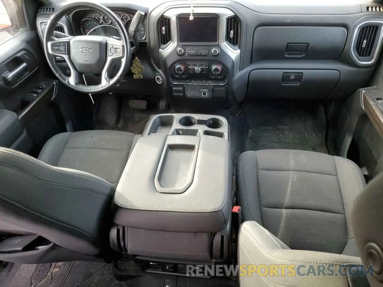 8 fotografías del automóvil dañado 3GCPYFED0KG134253 CHEVROLET ALL Models 2019