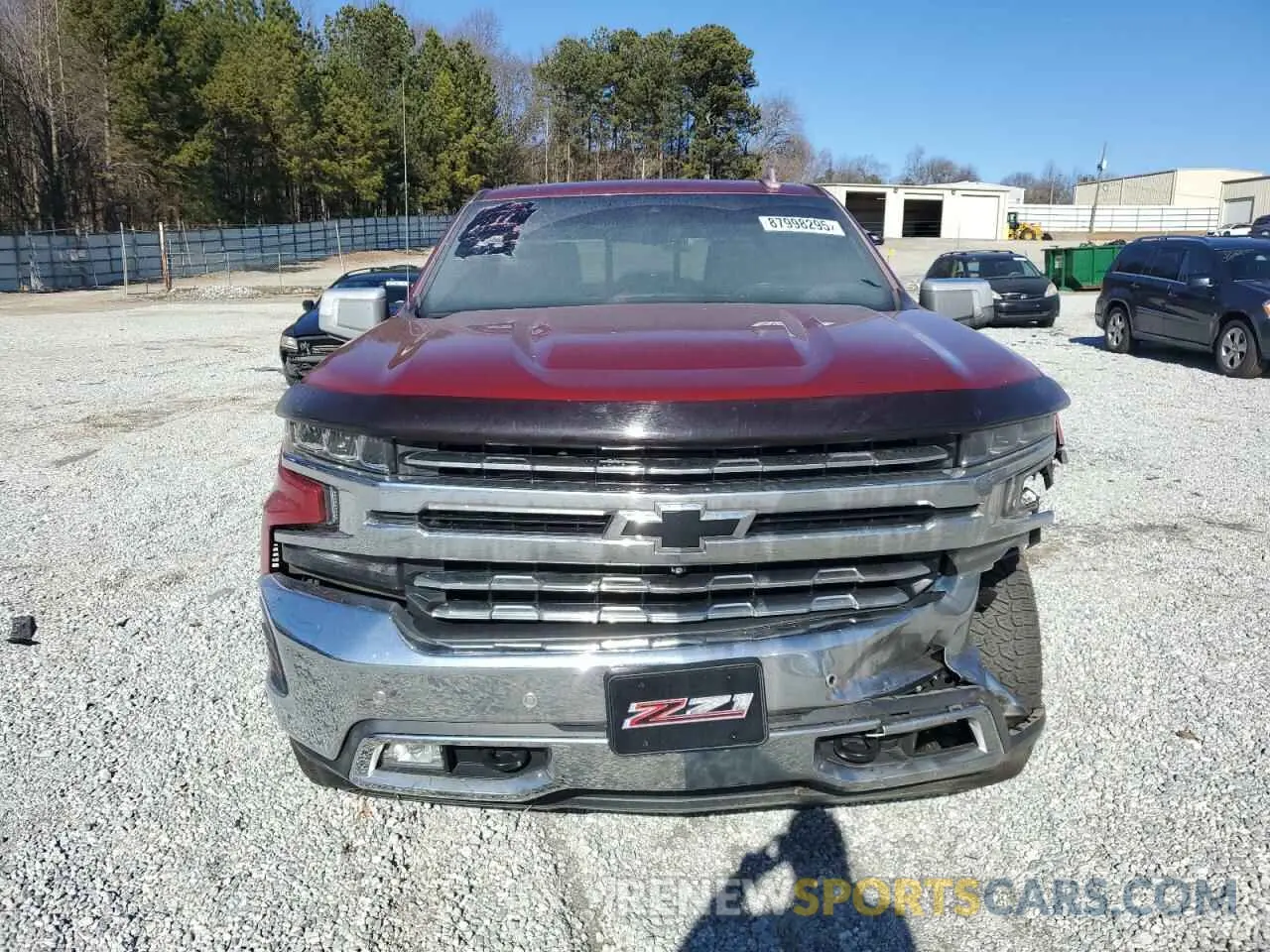 5 fotografías del automóvil dañado 3GCUYGED4KG261726 CHEVROLET ALL Models 2019
