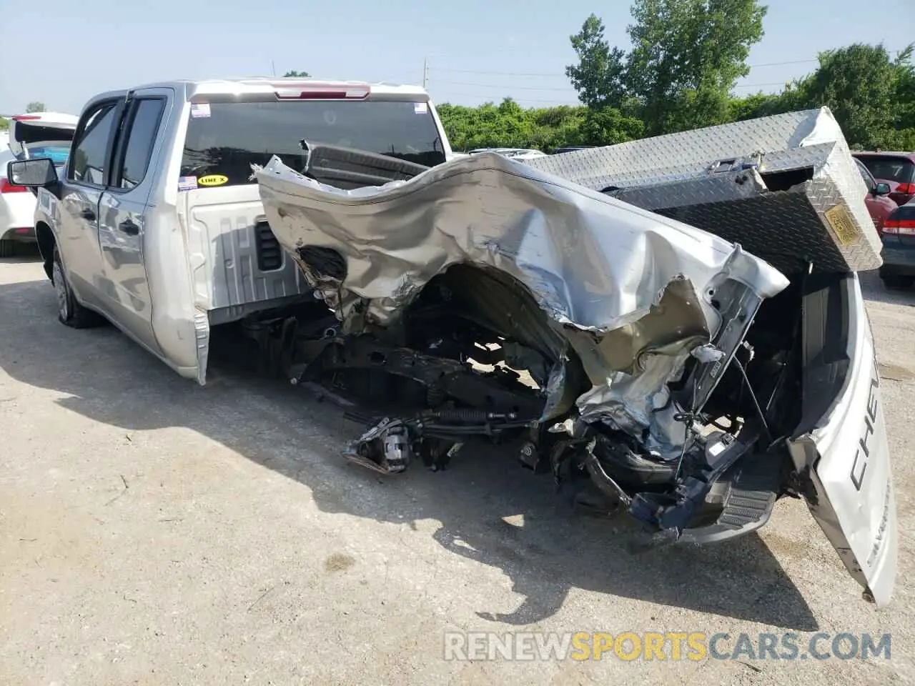 9 fotografías del automóvil dañado 1GCRWAEF3LZ134686 CHEVROLET ALL Models 2020