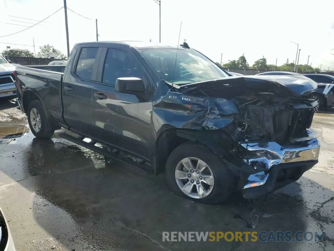 4 fotografías del automóvil dañado 1GCRWAEHXLZ292329 CHEVROLET ALL Models 2020