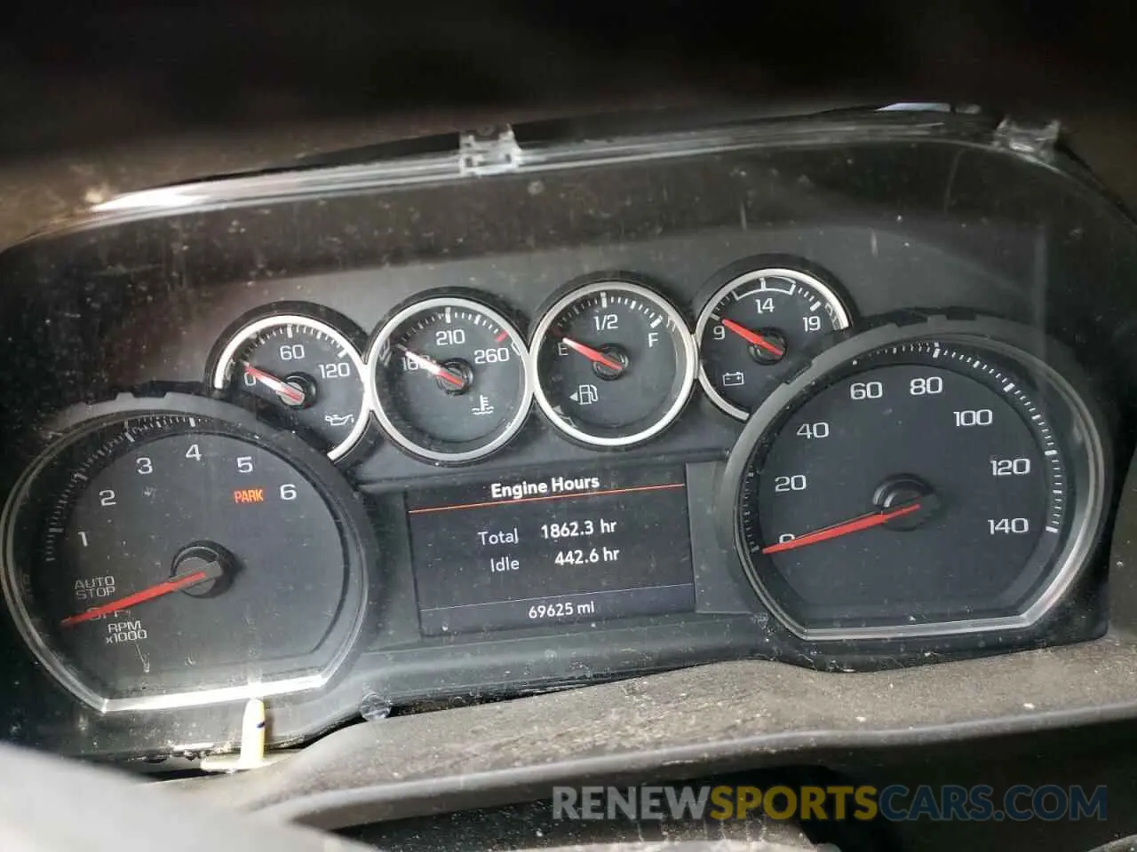 9 fotografías del automóvil dañado 1GCUYDED9LZ174579 CHEVROLET ALL Models 2020