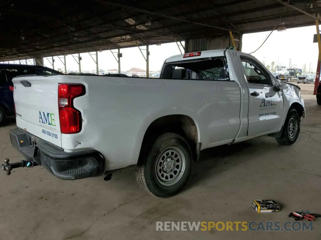 3 fotografías del automóvil dañado 3GCNWAEF3LG115795 CHEVROLET ALL Models 2020