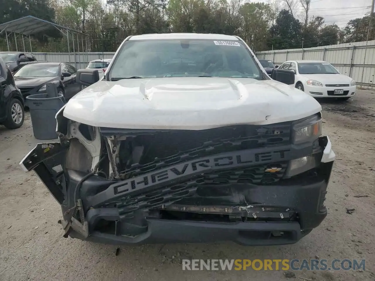 5 fotografías del automóvil dañado 3GCNWAEH7LG121522 CHEVROLET ALL Models 2020