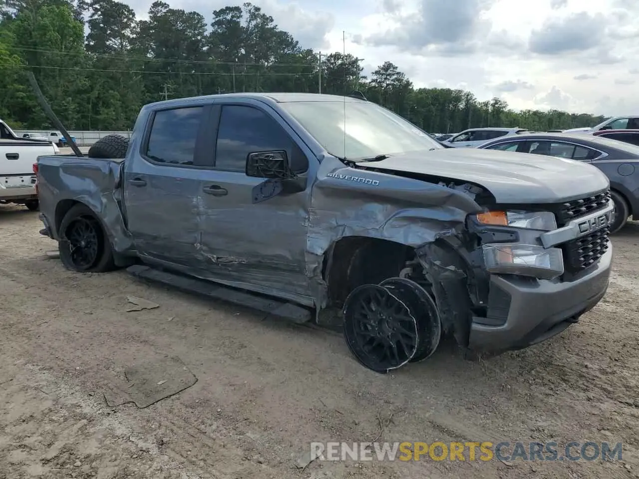 4 fotografías del automóvil dañado 3GCPWBEH3LG354263 CHEVROLET ALL Models 2020