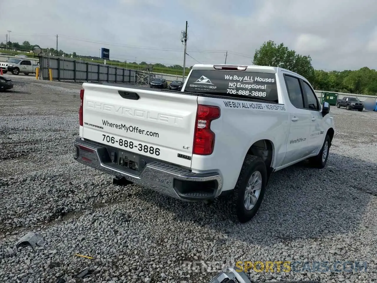 3 fotografías del automóvil dañado 3GCPWCEK7LG324670 CHEVROLET ALL Models 2020