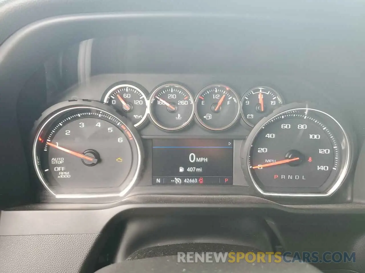 9 fotografías del automóvil dañado 3GCPWDETXLG440251 CHEVROLET ALL Models 2020