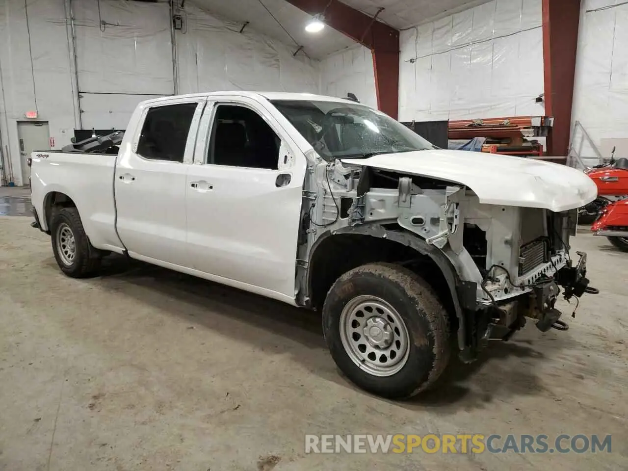 4 fotografías del automóvil dañado 3GCPYAEK5LG199635 CHEVROLET ALL Models 2020