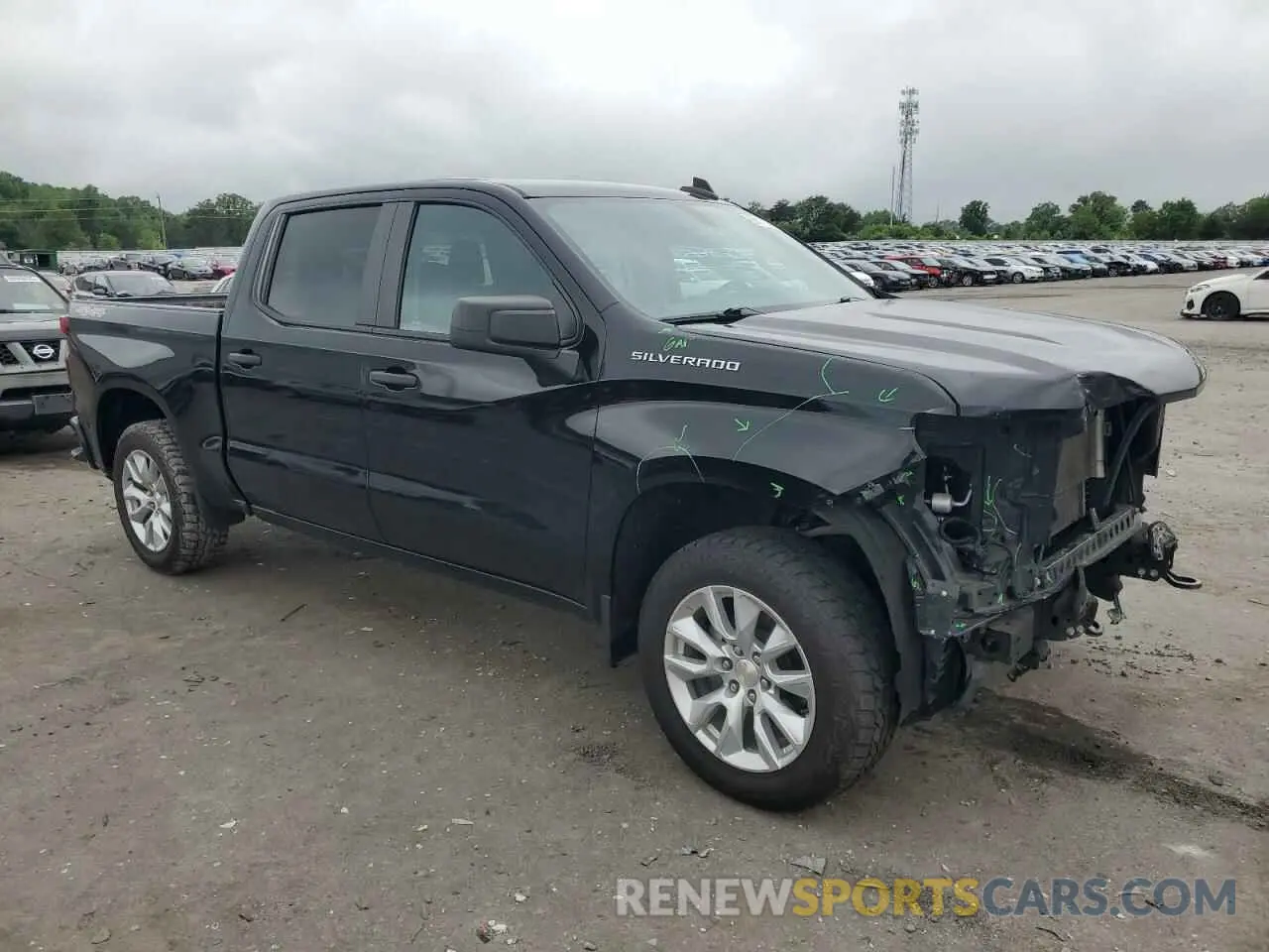 4 fotografías del automóvil dañado 3GCPYBEHXLG262416 CHEVROLET ALL Models 2020