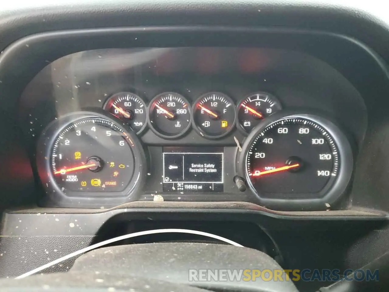9 fotografías del automóvil dañado 3GCPYCEFXLG355540 CHEVROLET ALL Models 2020