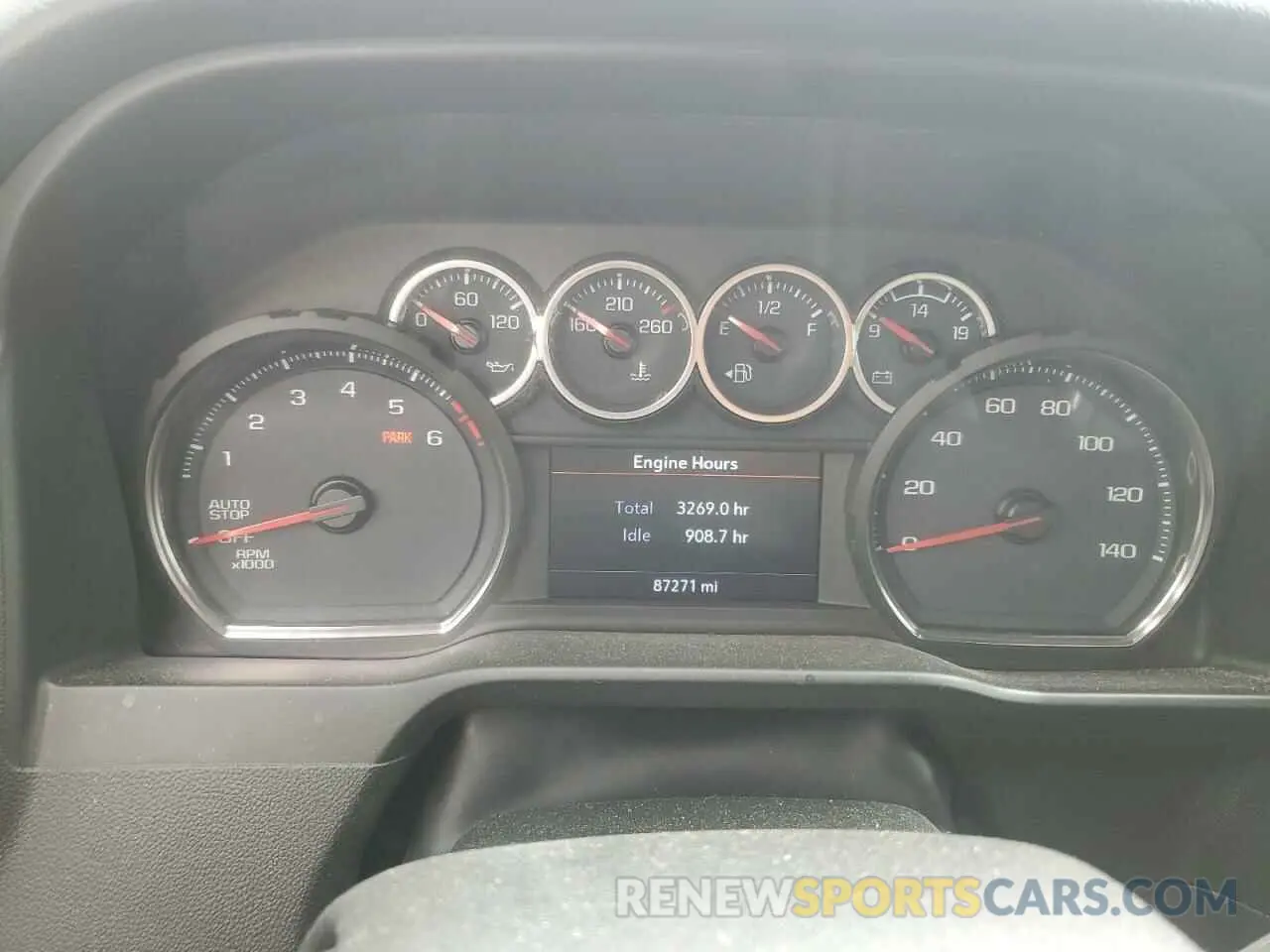 9 fotografías del automóvil dañado 3GCPYFED6LG230728 CHEVROLET ALL Models 2020