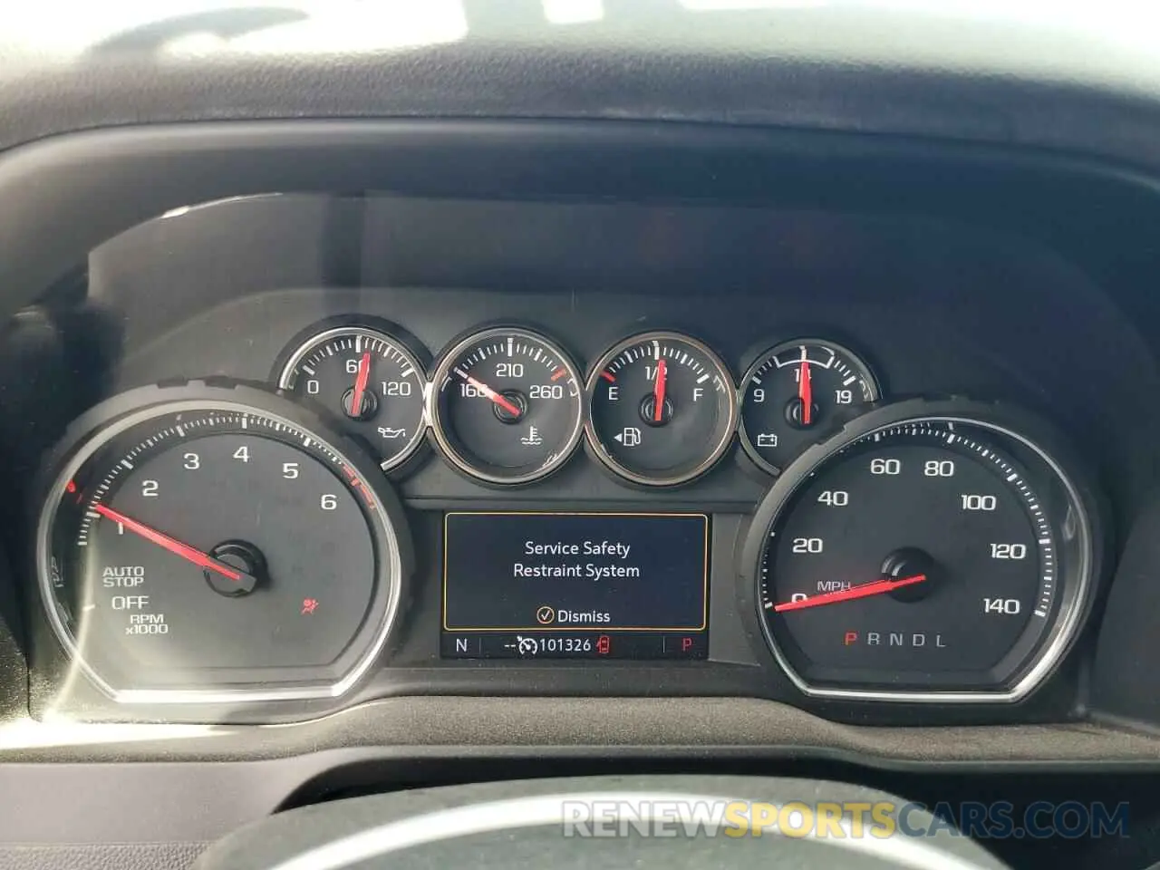 9 fotografías del automóvil dañado 3GCUWCED4LG185621 CHEVROLET ALL Models 2020