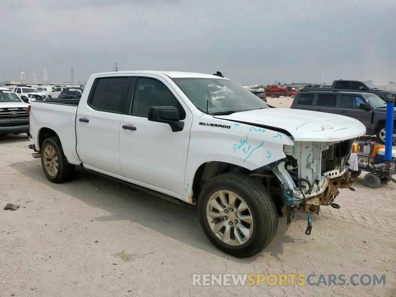 4 fotografías del automóvil dañado 1GCPWBEH1MZ158713 CHEVROLET ALL Models 2021