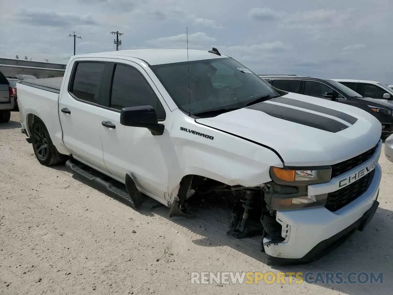 4 fotografías del automóvil dañado 1GCPWBEK6MZ151283 CHEVROLET ALL Models 2021