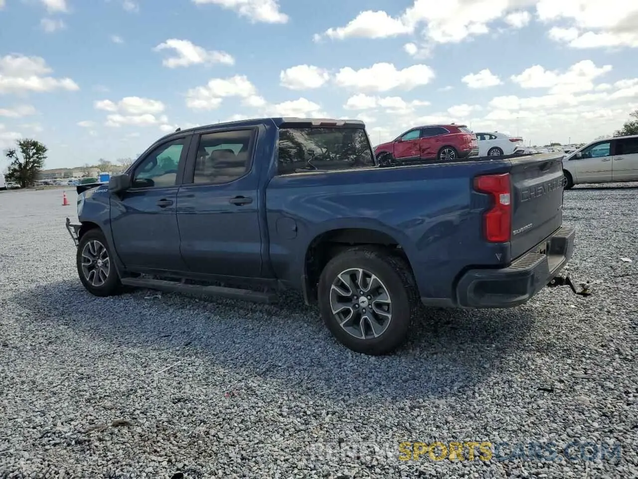 2 fotografías del automóvil dañado 1GCPWBEK6MZ206489 CHEVROLET ALL Models 2021