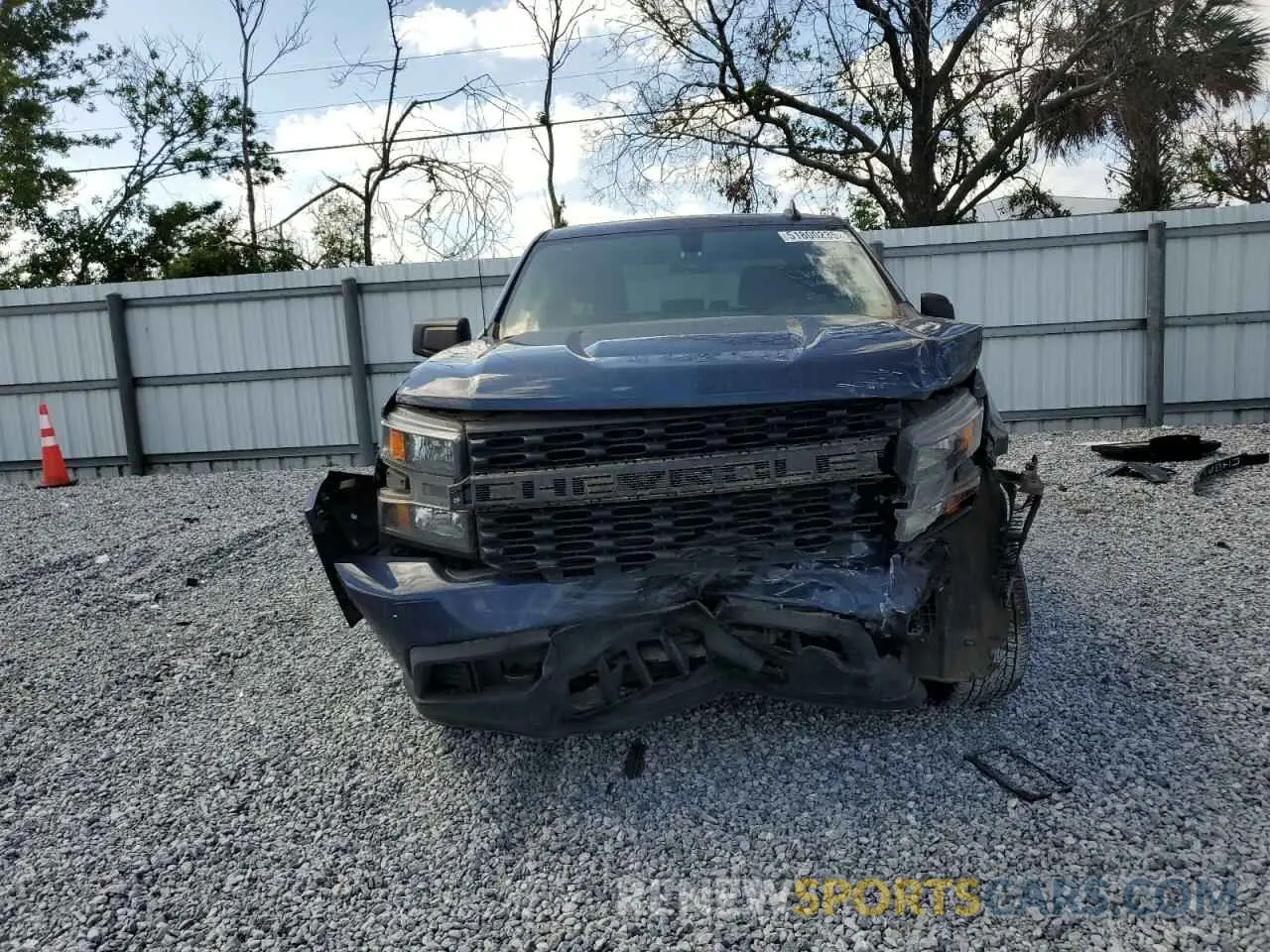 5 fotografías del automóvil dañado 1GCPWBEK6MZ206489 CHEVROLET ALL Models 2021
