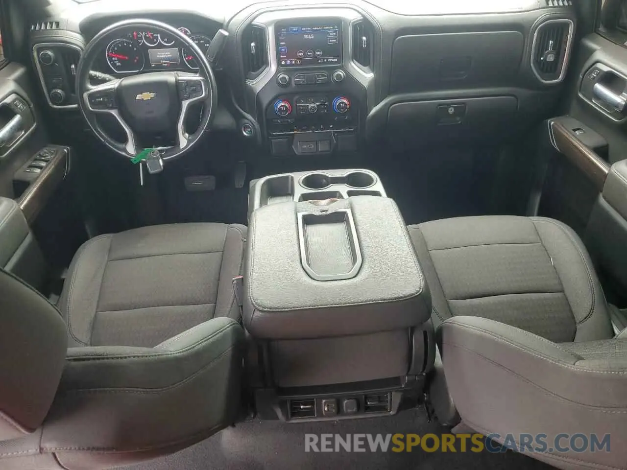 8 fotografías del automóvil dañado 1GCPWCED4MZ250384 CHEVROLET ALL Models 2021