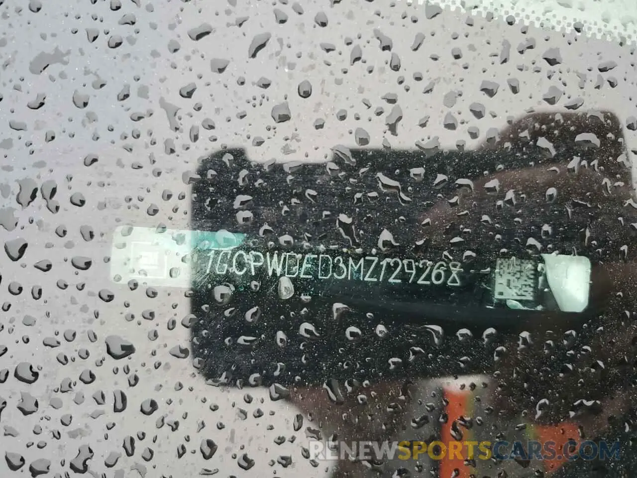 12 fotografías del automóvil dañado 1GCPWDED3MZ129268 CHEVROLET ALL Models 2021
