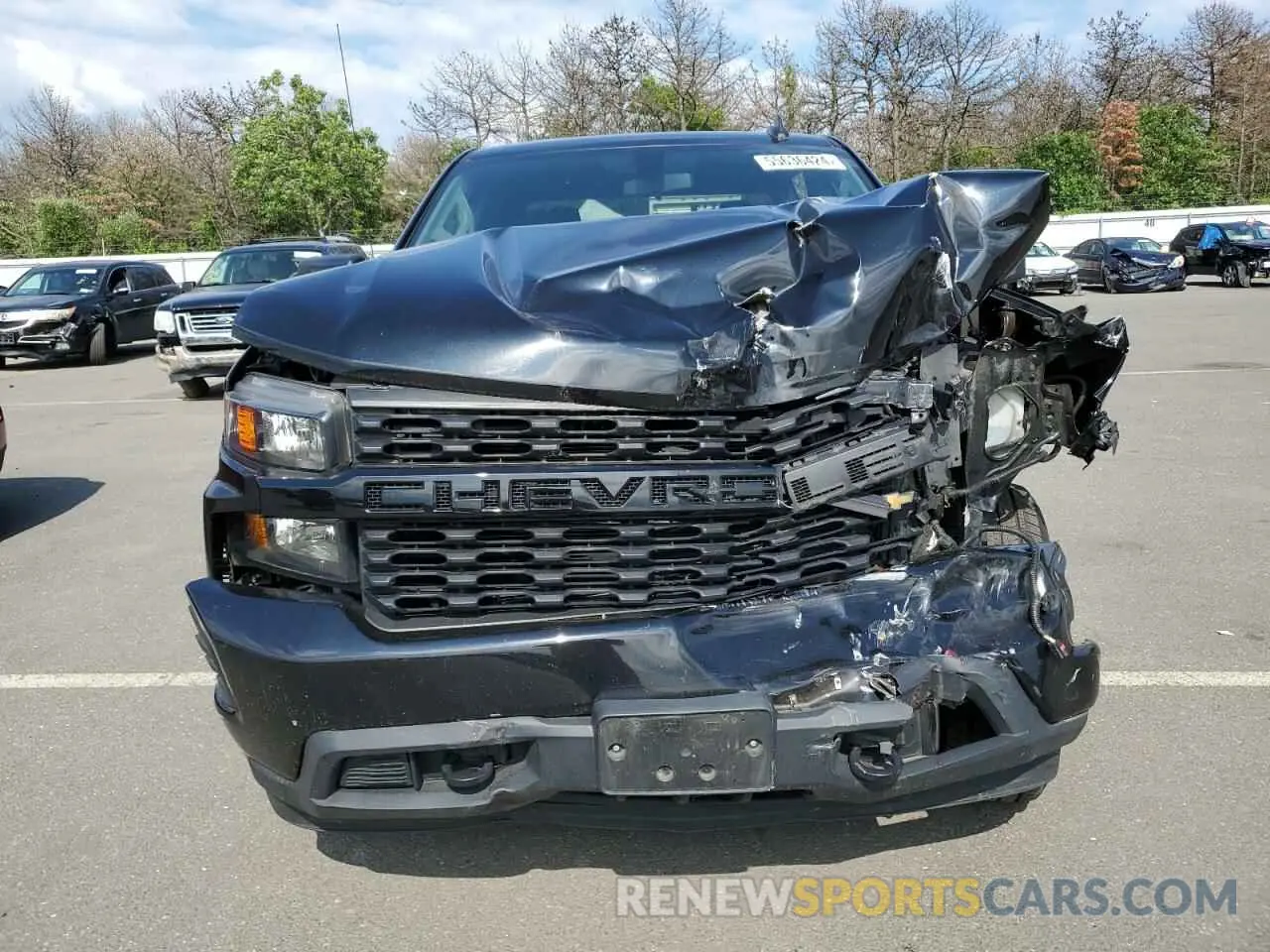 5 fotografías del automóvil dañado 1GCPYBEK0MZ248828 CHEVROLET ALL Models 2021