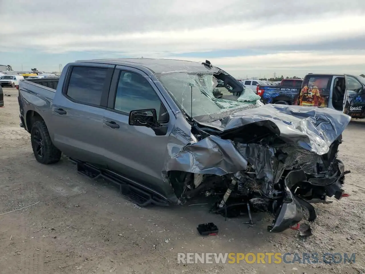 4 fotografías del automóvil dañado 1GCPYCEF5MZ286693 CHEVROLET ALL Models 2021