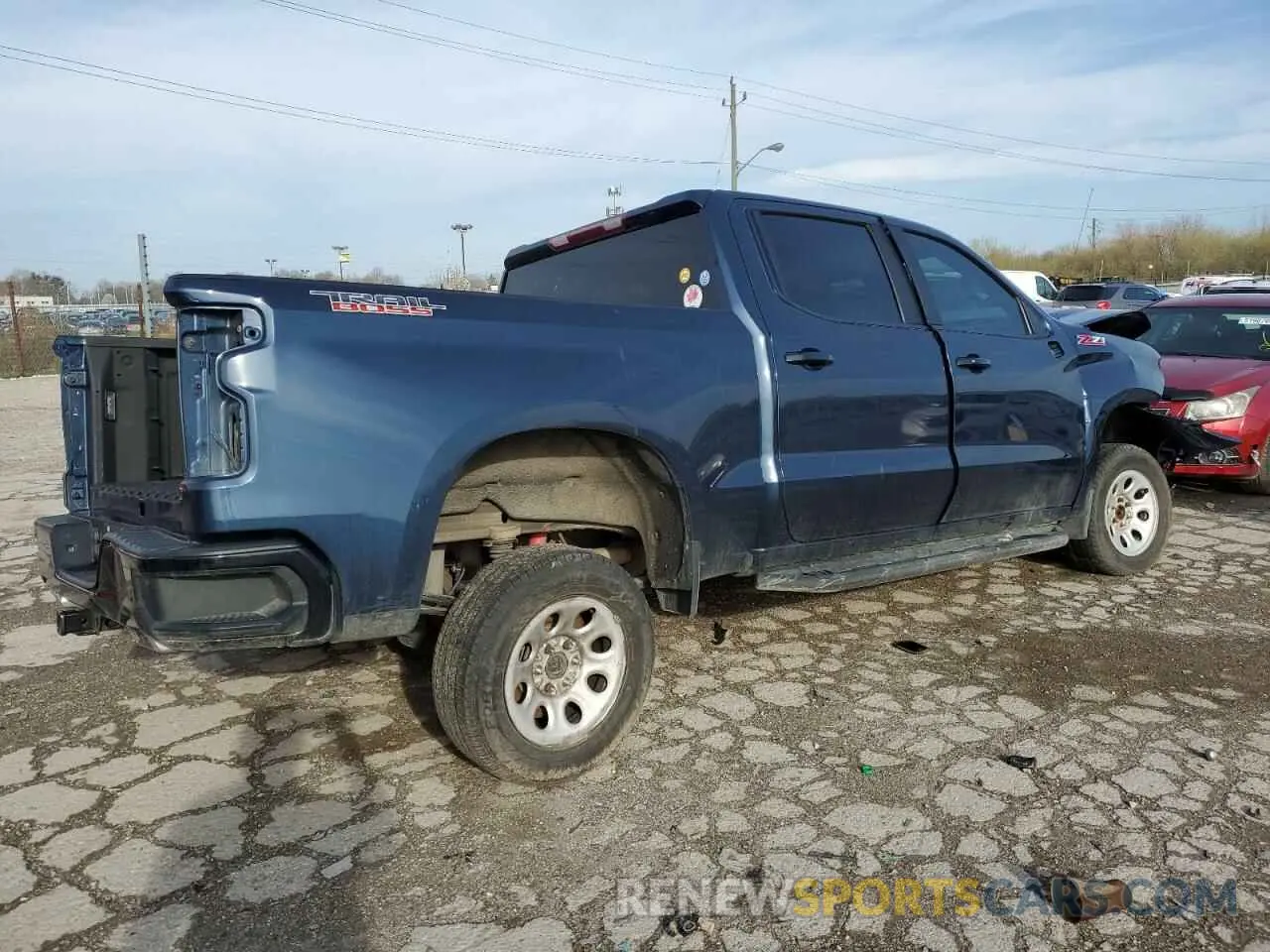 3 fotografías del automóvil dañado 1GCPYFELXMZ117437 CHEVROLET ALL Models 2021