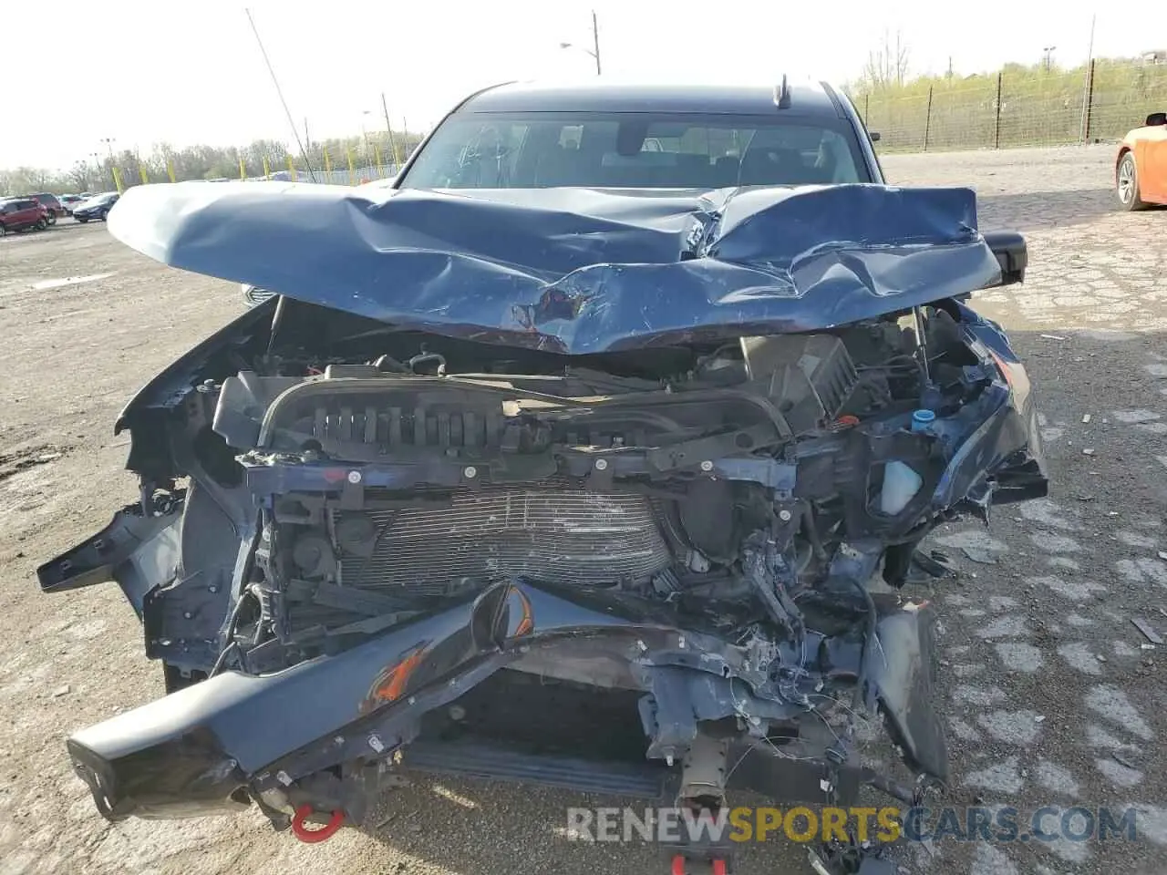 5 fotografías del automóvil dañado 1GCPYFELXMZ117437 CHEVROLET ALL Models 2021