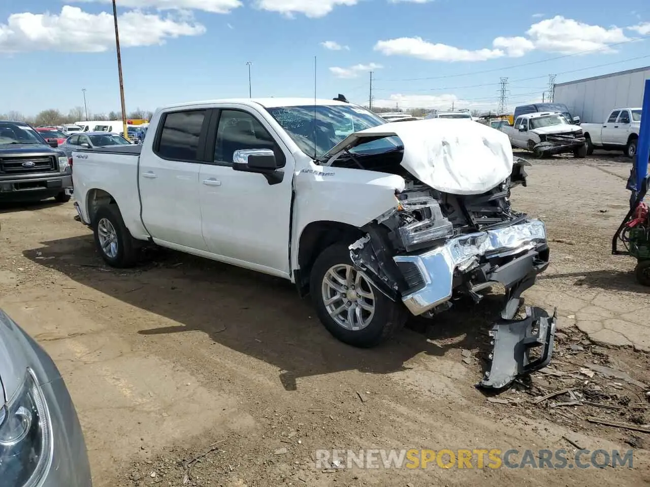 4 fotografías del automóvil dañado 1GCPYJEK6MZ439065 CHEVROLET ALL Models 2021
