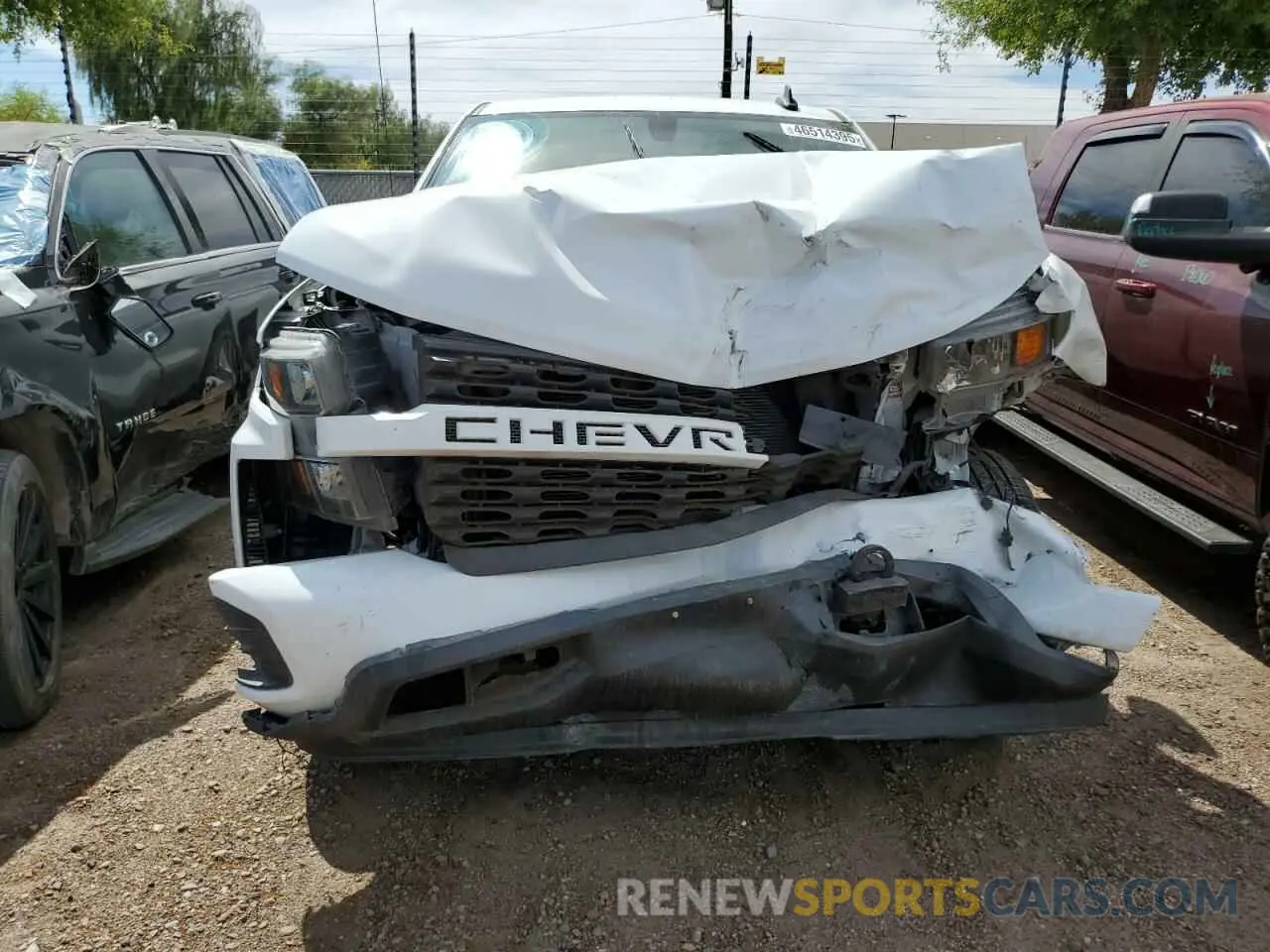 5 fotografías del automóvil dañado 1GCRYBEH0MZ150234 CHEVROLET ALL Models 2021