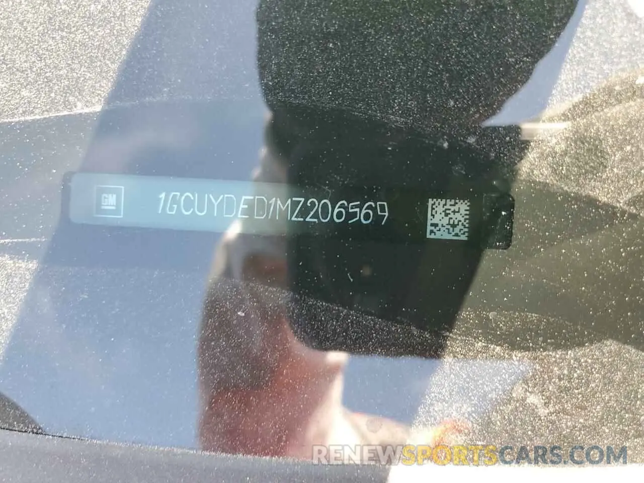14 fotografías del automóvil dañado 1GCUYDED1MZ206569 CHEVROLET ALL Models 2021