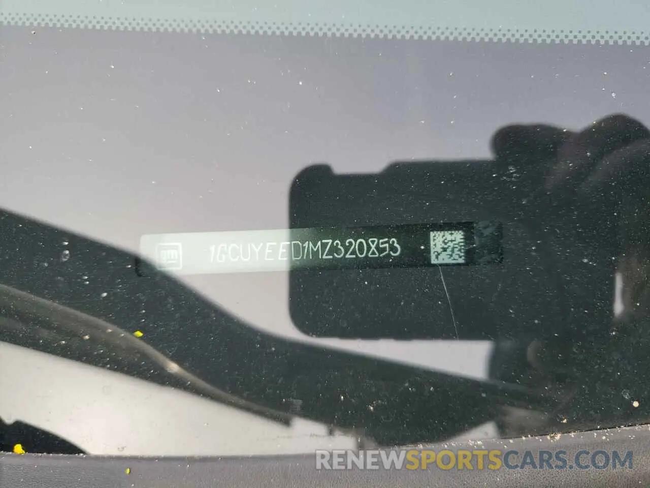 12 fotografías del automóvil dañado 1GCUYEED1MZ320853 CHEVROLET ALL Models 2021